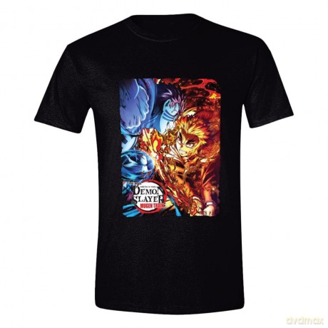 Demon Slayer T-Shirt Water and Flame Size XL