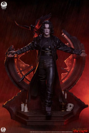 The Crow Epic Series Statue 1/3 Crow Deluxe Edition 66 cm