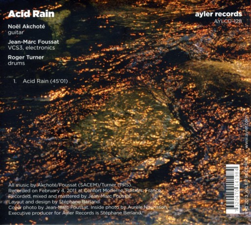Noel Akchote: Acid Rain [CD]