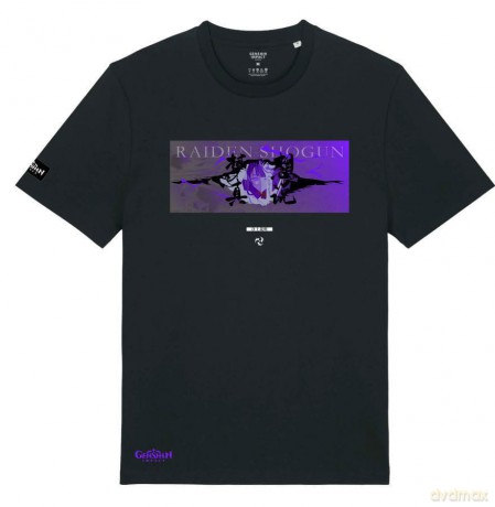 Genshin Impact T-Shirt Raiden Shogun Plane of Euthymia Size L