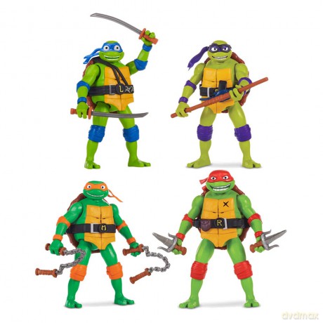 Teenage Mutant Ninja Turtles: Mutant Mayhem Ninja Shouts Action Figures 15 cm Assortment (8)