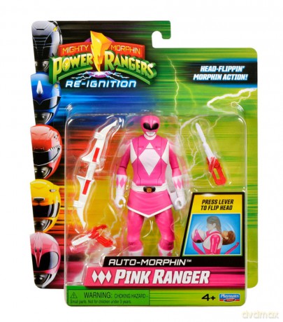 Mighty Morphin Power Rangers Action Figure Auto-Morphin Pink Ranger 12 cm