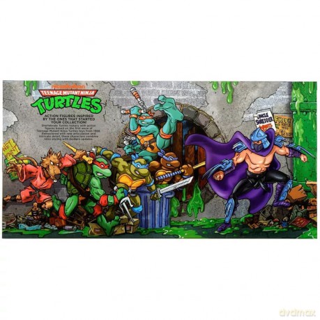 Teenage Mutant Ninja Turtles 6-Pack Action Figures 1988 Remastered