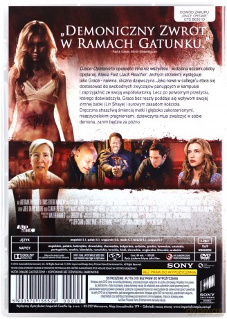 Grace: Opętanie [DVD]