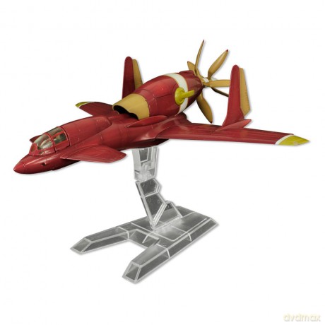 Royal Space Force: The Wings of Honneamis Plastic Model Kit 1/72 Honneamise Oukoku Air Force Fighter Schira-DOW 3rd (Single Seat Type) 21 cm