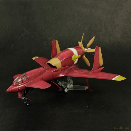 Royal Space Force: The Wings of Honneamis Plastic Model Kit 1/72 Honneamise Oukoku Air Force Fighter Schira-DOW 3rd (Single Seat Type) 21 cm