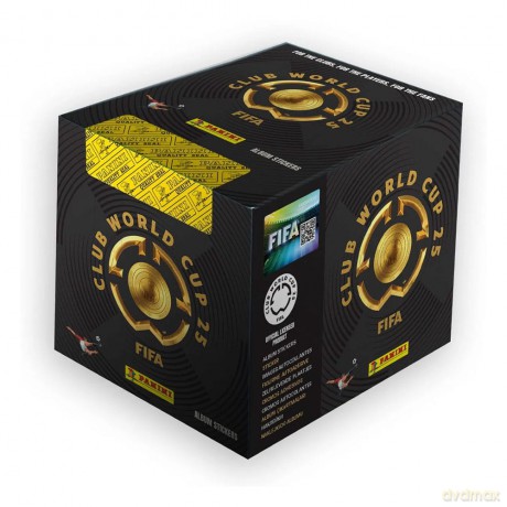 FIFA Club World Cup 2025 Trading Cards Stickers Box (50)