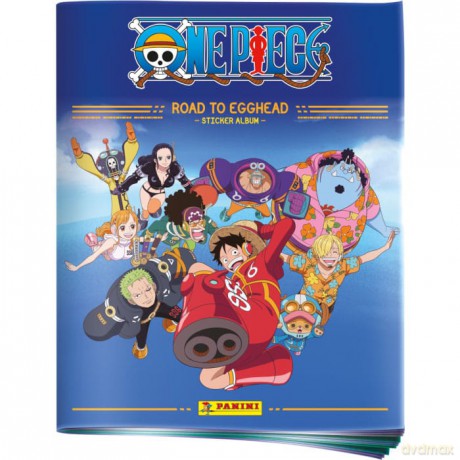 One Piece: Road to Egghead Sticker Collection Album *German Version*