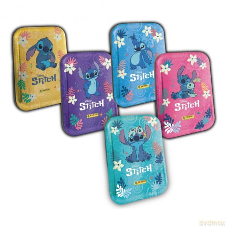 Stitch Super Scrapbook Trading Cards Pocket Tins Case (5)