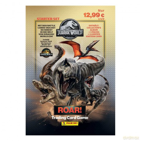 Jurassic World Roar Trading Cards Starter Pack *German Version*