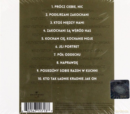 Krzysztof Kiljański: Duety [CD]