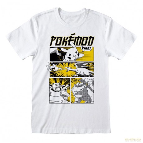 Pokemon T-Shirt Anime Style Cover Size L