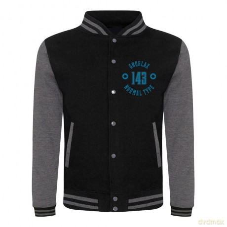 Pokemon Varsity Jacket Collegiate Snorlax Size S