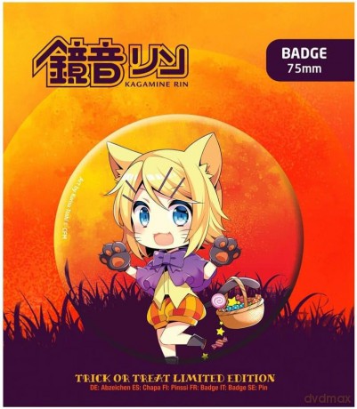 Hatsune Miku Pin Badge Halloween Limited Edition Kagamine Rin