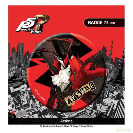 Persona 5 Royal Pin Badge Arséne