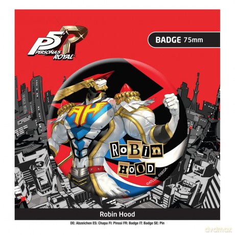 Persona 5 Royal Pin Badge Robin Hood