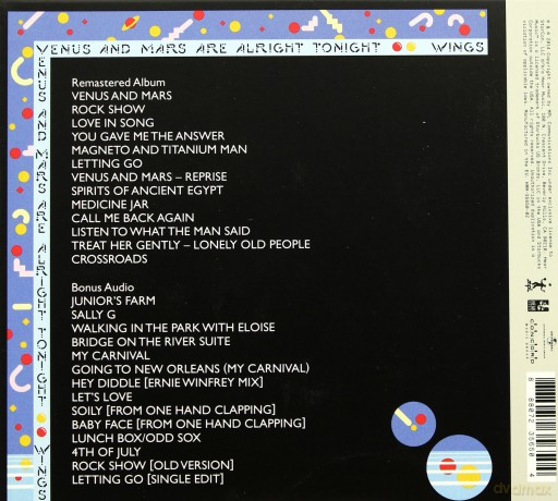 Wings: Venus And Mars [2CD]