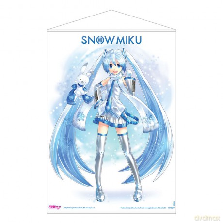 Hatsune Miku Wallscroll Snow Miku 50 x 70 cm