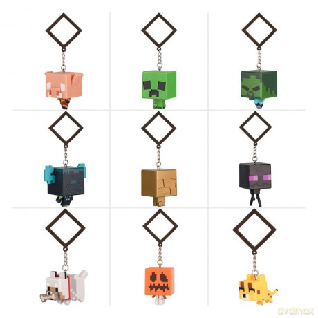 Minecraft Backpack Buddies Mystery Bags Series 3 Display (24)