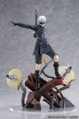 NieR:Automata Ver1.1a PVC Statue 1/7 YoRHa No. 9 Type S Covering Fire 31 cm