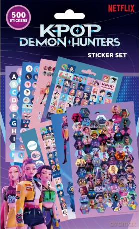 KPop Demon Hunters Sticker Pack (500)