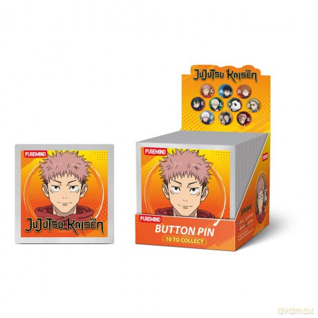 Jujutsu Kaisen Button Pins Blind Box Display (10)