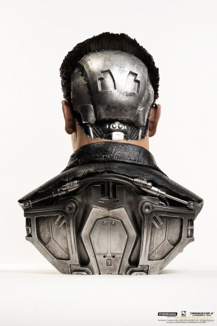 Terminator Replik 1/1 T-800 Model 101 Art Mask Painted Standard Version 46 cm