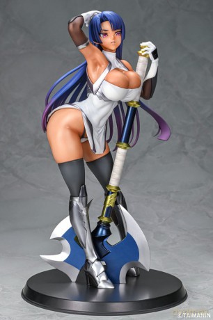 Taimanin RPGX PVC Statue 1/6 Pale Mauve Murasaki Yatsu Tanned Ver. 28 cm