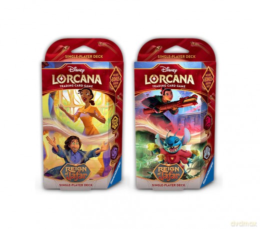 Disney Lorcana TCG Reign of Jafar Starter Decks Display (8) *English Edition*