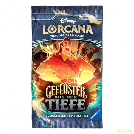 Disney Lorcana TCG Geflüster aus der Tiefe Booster Display (24) *German Edition*