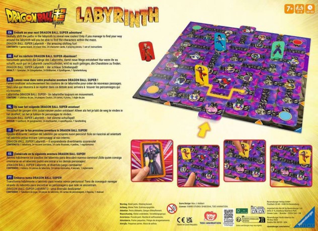 Dragon Ball Super Board Game Labyrinth