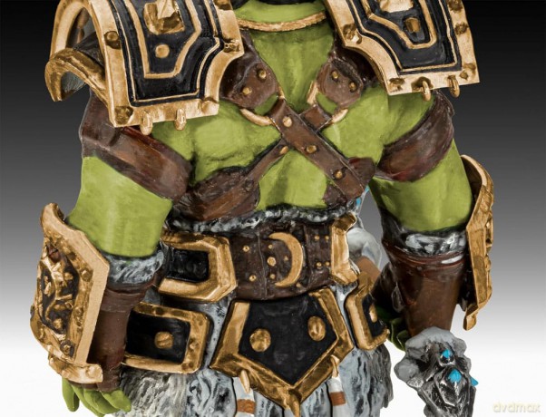 World of Warcraft Model Kit Gift Set 1/16 The Orc Thrall 13 cm