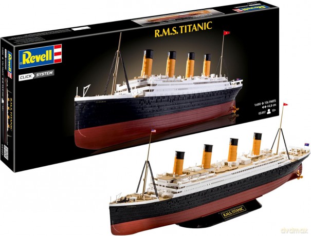 Titanic Model Kit 1/600 R.M.S. Titanic 55 cm