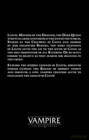 Vampire: The Masquerade 5th Edition RPG book Revelations of the Dark Mother Accessory *Englische Version*