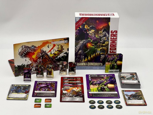 Transformers card game Deck-Building Dawn of the Dinobots Expansion *Englische Version*