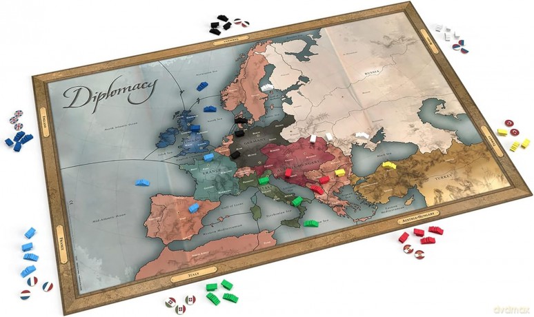 Avalon Hill board game Diplomacy *English Version*