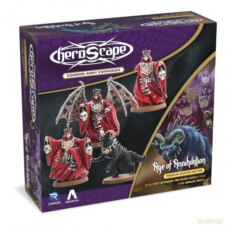Heroscape Army Expansion Boiling Tension: Revnan Acolytes & Grave Grim *English Version*