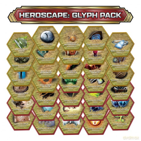 Heroscape Expansion Glyph Pack *English Version*