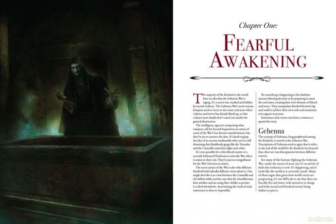 Vampire: The Masquerade 5th Edition RPG book Gehenna War Sourcebook *Englische Version*