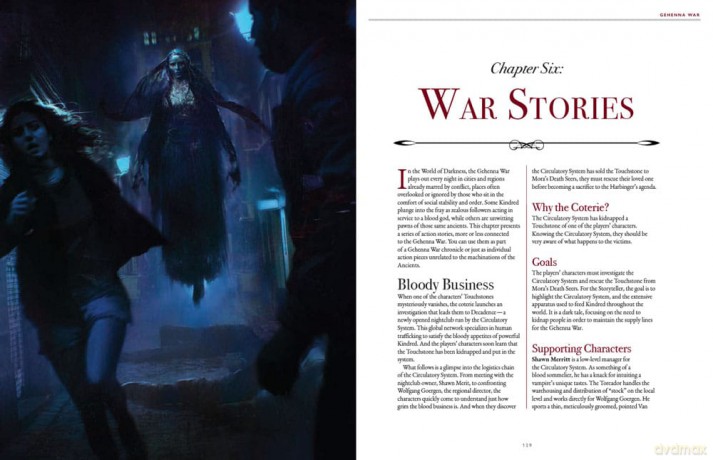 Vampire: The Masquerade 5th Edition RPG book Gehenna War Sourcebook *Englische Version*