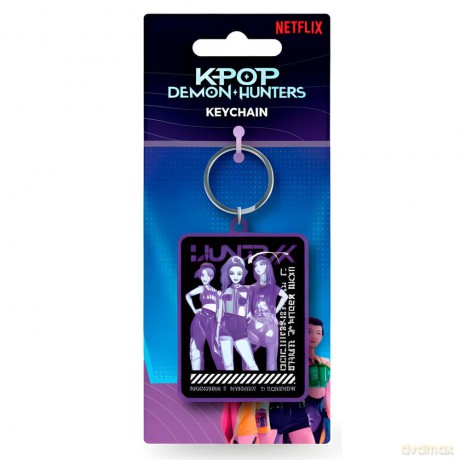 KPop Demon Hunters PVC Keychain Huntrix Group