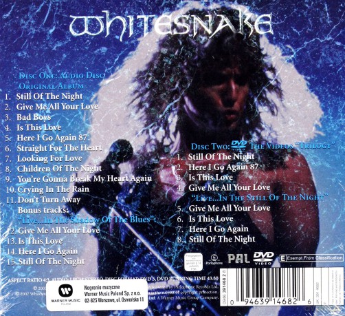 Whitesnake: 1987 20th Anniversary Edition [CD]+[DVD]