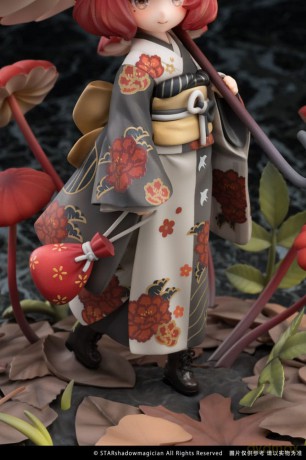 The Mushroom Girls PVC Statue 1/1 No.6 Marasmius Haematocephalus 23 cm
