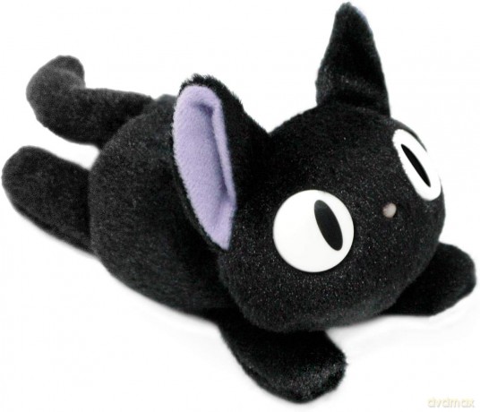Kiki's Delivery Service Beanie Plush Figure Jiji Fluffy 15 cm