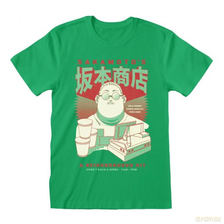 Sakamoto Days T-Shirt Greens Size M