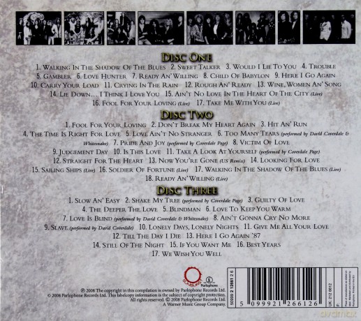 Whitesnake: 30th Anniversary Collection [3CD]
