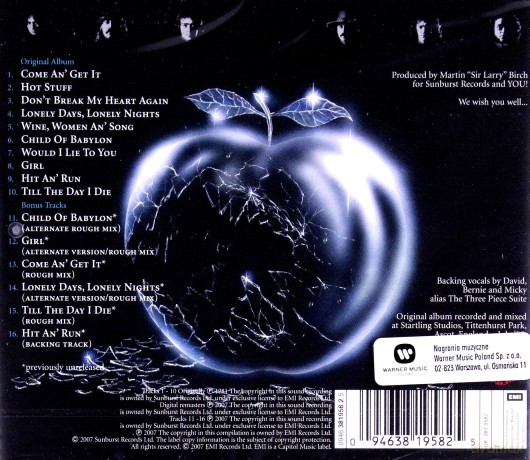 Whitesnake: Come And Get It [CD]