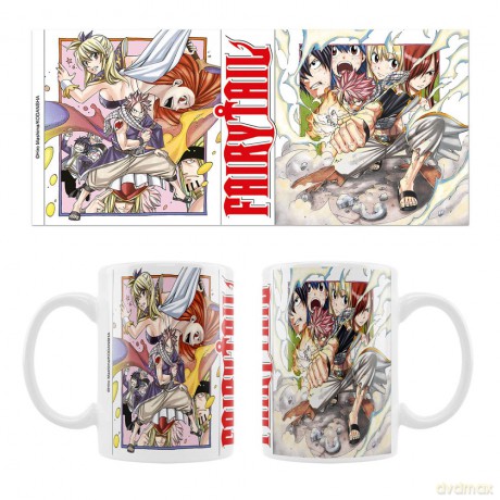 Fairy Tail Ceramic Mug Natsu Manga Style