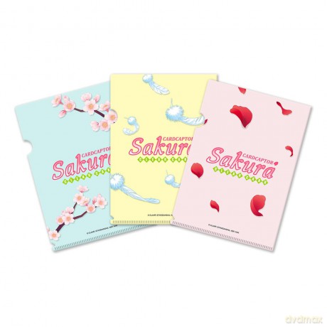 Cardcaptor Sakura Clear Card Clearfile 3-Set