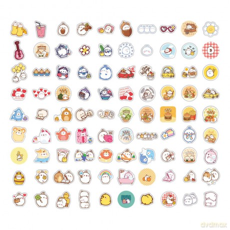 Molang Sticker Pack Sweet Moments